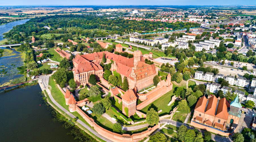 Principais opções de aluguel de carros em Malbork